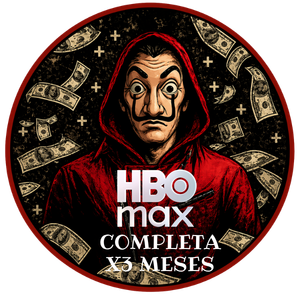 HBO MAX COMPLETA X3 MESES