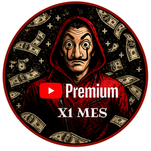 YOUTUBE PREMIUM 1 MES ORIGINAL (RENOVABLE MES A MES )