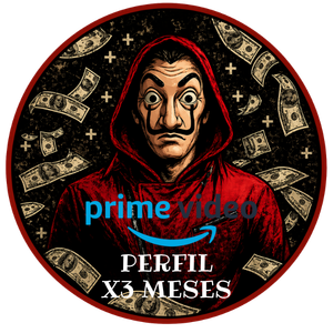 PRIME VIDEO PERFIL X3MESES