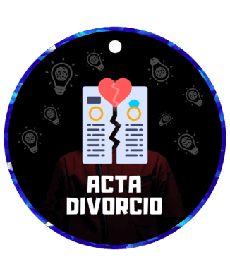 ACTA DE DE DIVORCIO